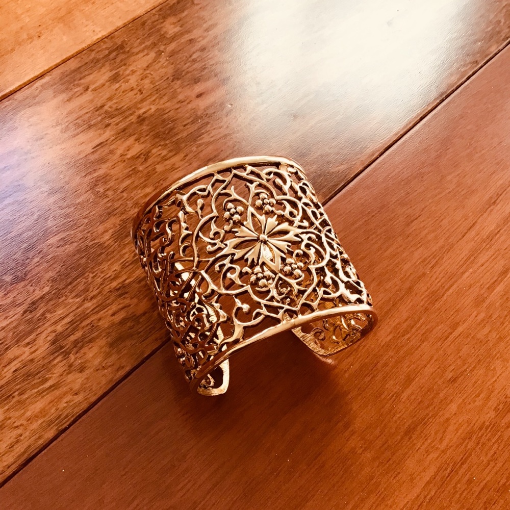 Gold Cuff Bracelet
